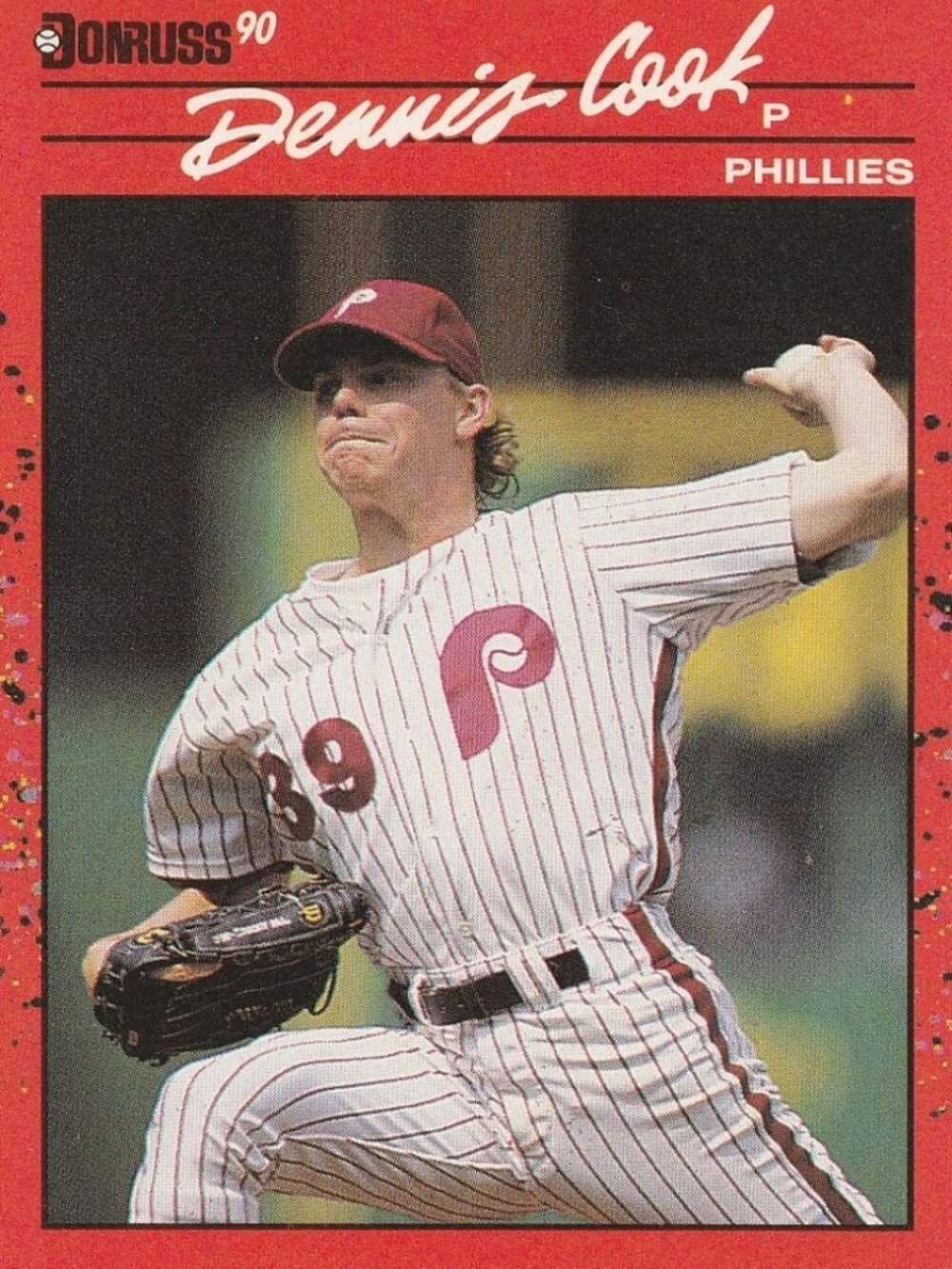 Dennis Cook Baseball Card
